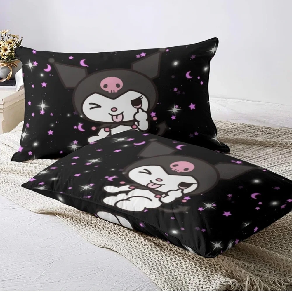 Kuromi Melody Kawaii Duvet Cover 3D print Bedding Sz full